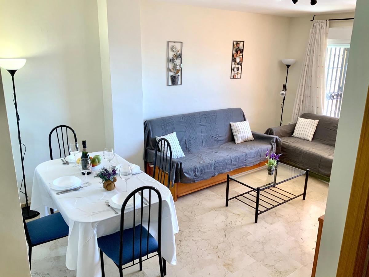Apartamento De 2 Dormitorios, Gran Terraza, Vistas Al Mar Cerca Playa Carvajal Benalmadena Bagian luar foto